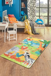 Conceptum Alfombra Animals Multicolor 100 x 160 cm